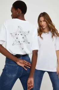 Bavlněné tričko Answear Lab bílá barva #6038806