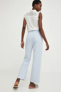 Kalhoty Answear Lab dámské, jednoduché, high waist #5256164