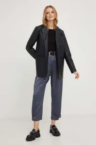 Kalhoty Answear Lab dámské, šedá barva, široké, high waist #5253234