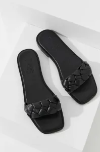 Kožené pantofle Answear Lab dámské, černá barva #5309286