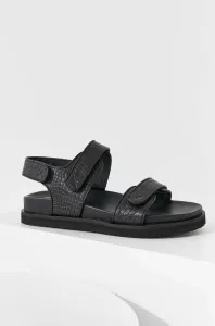 Kožené sandály Answear Lab dámské, černá barva #5862309