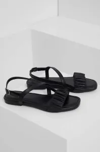 Kožené sandály Answear Lab dámské, černá barva #5164748