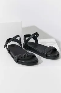 Kožené sandály Answear Lab dámské, černá barva #4944648