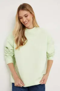 Mikina Answear Lab dámská, zelená barva, hladká #6115150