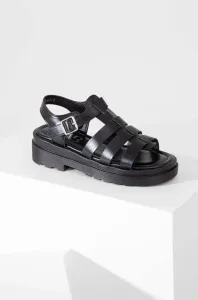 Sandály Answear Lab dámské, černá barva, na platformě #5005174