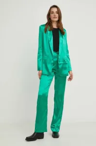 Set - sako a kalhoty Answear Lab zelená barva #4087929