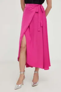 Sukně Answear Lab růžová barva, maxi #5254191