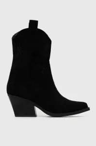 Westernové boty Answear Lab dámské, černá barva, na podpatku #5413861