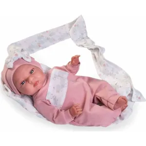 Antonio Juan 82309 Můj malý Reborn Tufi realistická panenka miminko s měkkým látkovým tělem 33 cm