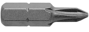 Utica 446-1X Hex Bit, Phillips, #1X25Mm, Tool Steel