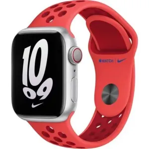 Apple Watch 41/40/38mm zářivěkarmínovo/Gym Red Nike sportovní řemínek