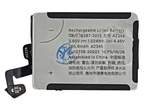 Baterie pro Apple Watch Series 6 40mm 266mAh A2345
