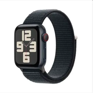 Apple Watch SE (2023) Cellular 40mm sportovní provlékací řemínek temně inkoustový