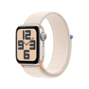 Apple Watch SE (2023) GPS 40mm sportovní provlékací řemínek hvězdně bílý