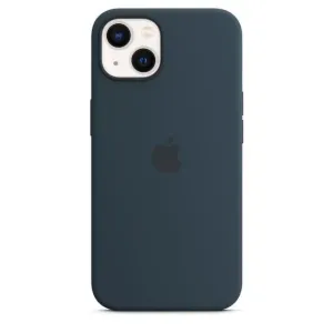 Apple iPhone 13 Silikonový kryt s MagSafe hlubokomořsky modrý