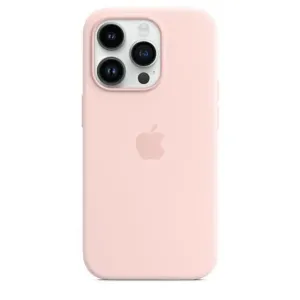 Apple iPhone 14 Pro Silikonový kryt s MagSafe křídově růžový