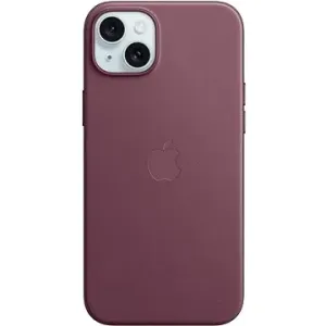 Apple iPhone 15 Plus z tkaniny FineWoven s MagSafe morušově rudý