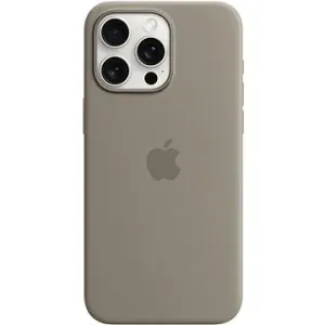 Apple iPhone 15 Pro Max Silikonový kryt s MagSafe jílově šedý