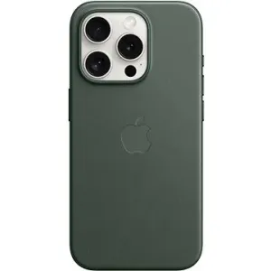 Apple iPhone 15 Pro Kryt z tkaniny FineWoven s MagSafe listově zelený