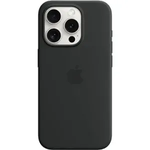 Apple iPhone 15 Pro Silikonový kryt s MagSafe černý