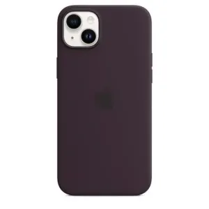Apple iPhone 14 Plus Silikonový kryt s MagSafe bezinkově fialový