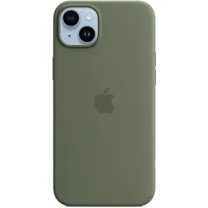 Apple iPhone 14 Plus Silikonový kryt s MagSafe olivový