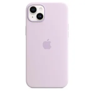 Apple iPhone 14 Plus Silikonový kryt s MagSafe šeříkově modrý