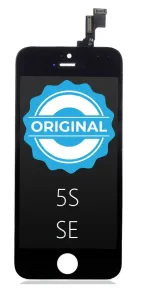 ORIGINAL Černý LCD iPhone 5S / SE