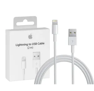 APPLE originální kabel USB/Lightning pro iPhone 2m (retail pack) Balení: Poničené #4047335