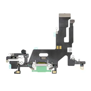 iPhone 11 - dock nabíjecí spodní flex konektor (green)