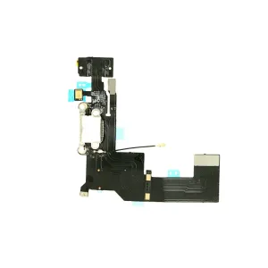 Flex kabel Apple iPhone 5S dobíjení + AV konektor bílý