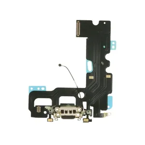 Flex kabel Apple iPhone 7 dobíjení + AV konektor černý