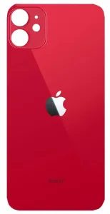 iPhone 11 - Zadní sklo housingu iPhone 11 - červené