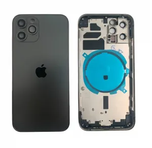 Apple iPhone 12 Pro Max - Zadní housing (space grey - šedý)