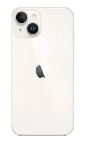 iPhone 14 Plus - Sklo zadního housingu se zvětšeným otvorem na kameru - Starlight