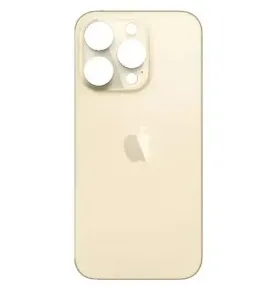 iPhone 14 Pro - Sklo zadního housingu se zvětšeným otvorem na kameru - Gold