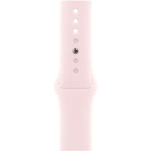 Apple Watch 45mm světle růžový sportovní řemínek - S/M