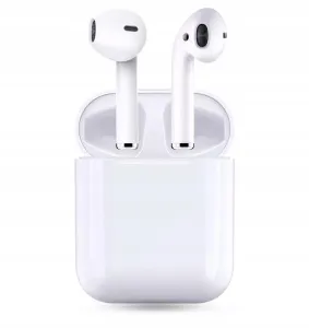 Sluchátka Apple AirPods 2019 MV7N2ZM/A bílá - poškozený obal, sluchátka bez vad