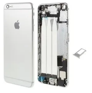 Zadní kryt iPhone 6S Plus šedý / space grey s malými díly