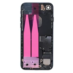 Zadní kryt iPhone 7 černý / Jet Black s malými díly