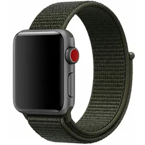 Nylonový řemínek pro Apple Watch (38/40/41mm) Khaki #3260142