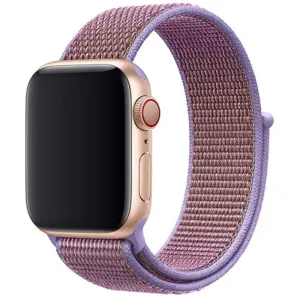 Nylonový řemínek pro Apple Watch (42/44/45mm) Lilac