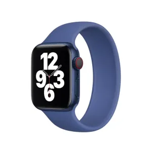 Řemínek pro Apple Watch (38/40/41mm) Solo Loop, velikost M - modrý
