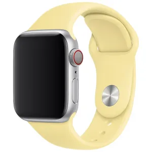 Řemínek pro Apple Watch (38/40/41mm) Sport Band, Mellow Yellow, velikost S/M