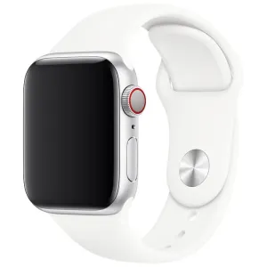 Řemínek pro Apple Watch (42/44/45mm) Sport Band, White, velikost M/L