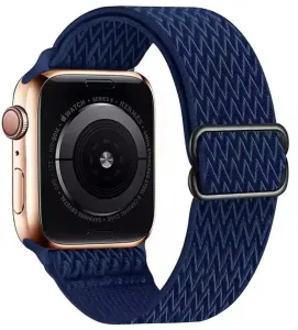 Scrunchie řemínek pro Apple Watch (38/40/41mm) Dark Blue