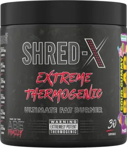 Applied Nutrition Spalovač tuků Shred X Thermogenic Powder 300 g - kyselí gumoví medvídci