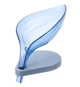 APT AG316K Miska na mýdlo ve tvaru listu - modrá