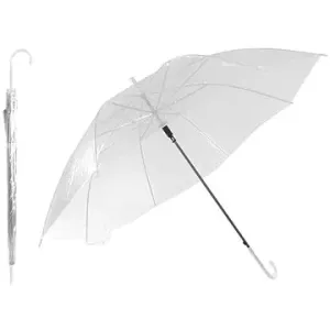 APT Velký skládací deštník, transparentní, 91 cm