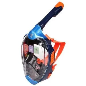 Aqua-Speed Veifa ZX potápěčská maska modrá-oranžová - L-XL
